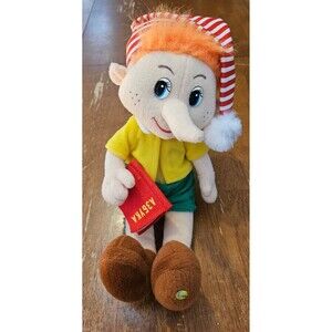 Zhenjiang Lian Yew Rare Pinocchio Plush Poseable Doll Elf by Lava Voicebox